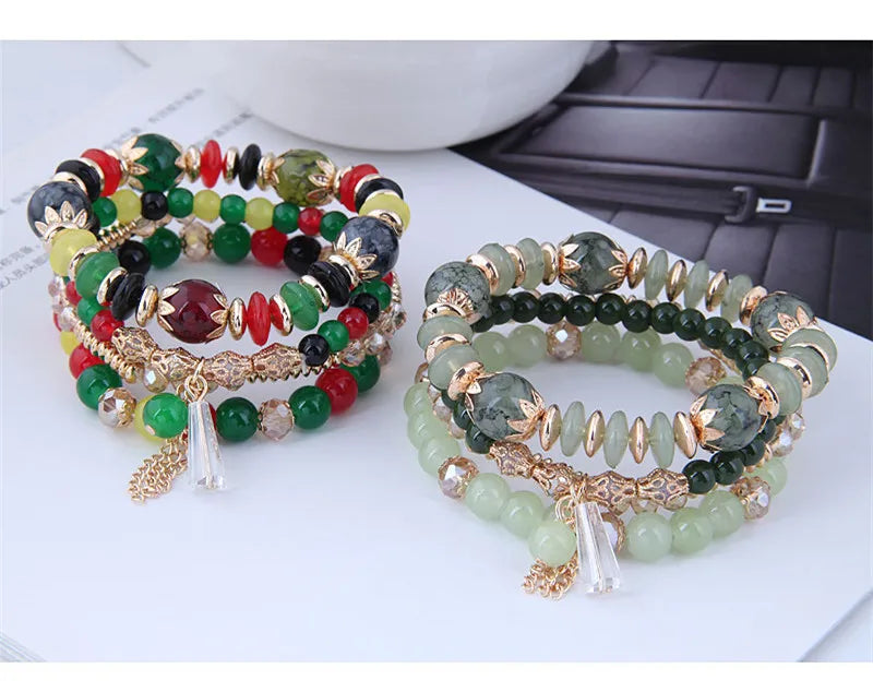 Green Crystal Bracelet