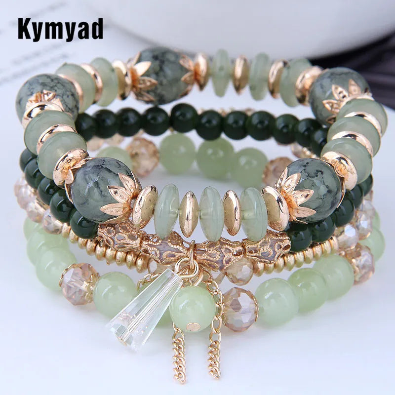 Green Crystal Bracelet