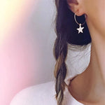 Simple Gold Earrings