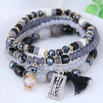 Bohemian Beads Crystal Charms Bracelets