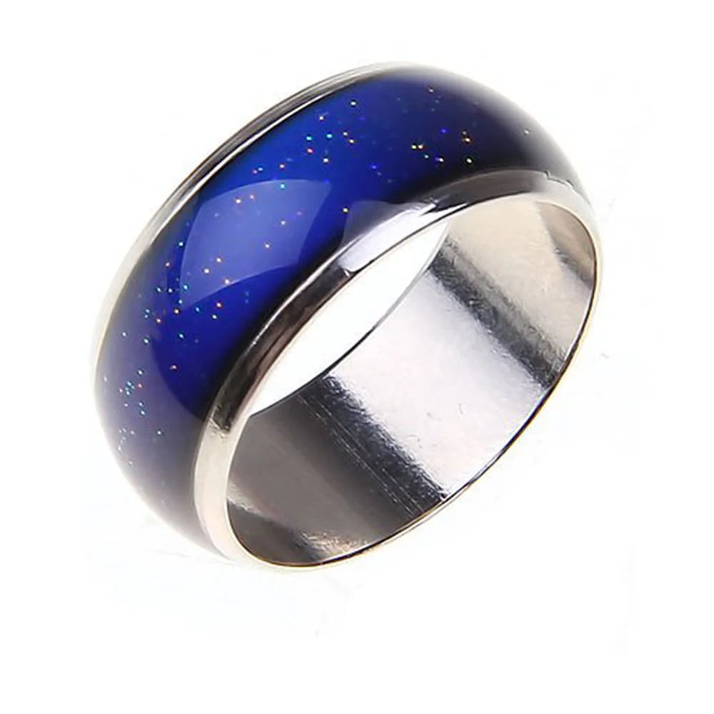 Stainless Ring Changing Color Mood Ring