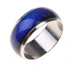 Stainless Ring Changing Color Mood Ring