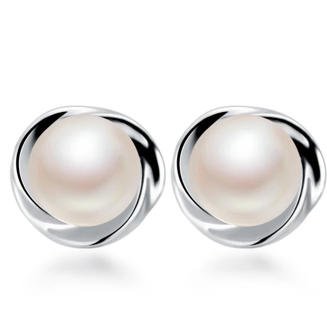 100% Genuine Natural Pearl Earrings