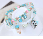 Bohemian Beads Crystal Charms Bracelets