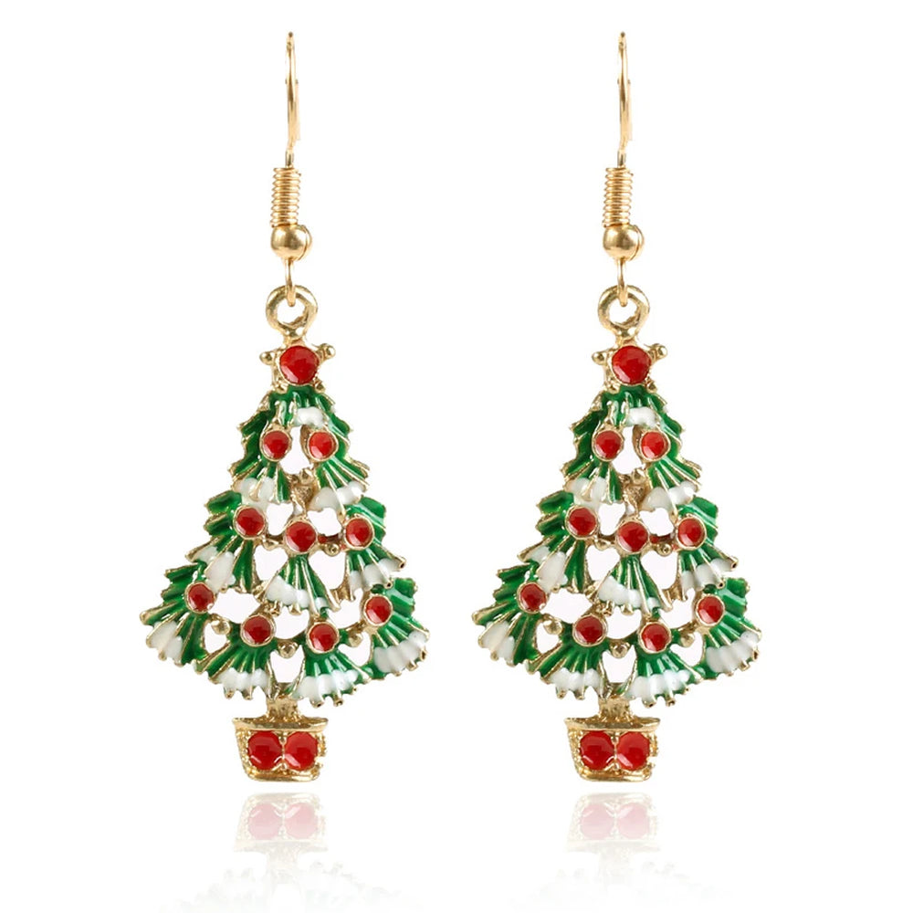 Trendy Statement Christmas Earrings