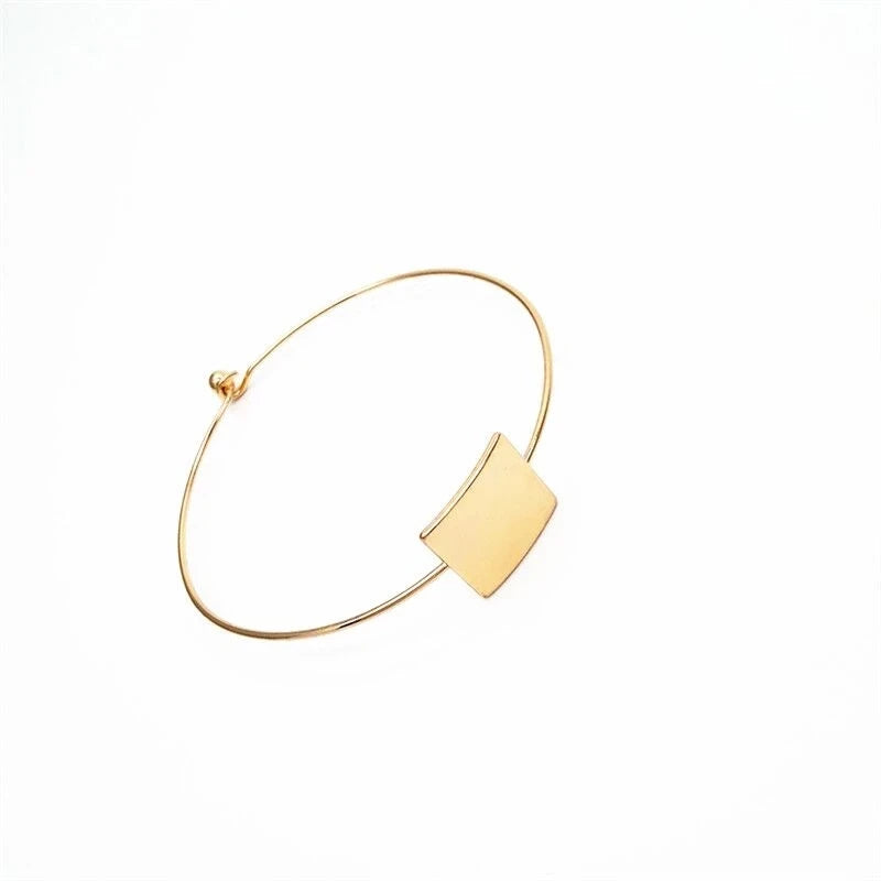 Simple Geometric Bracelet