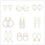 Simple Gold Earrings