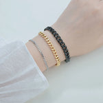 High Quality Curb Cuban Link Chain Bracelet