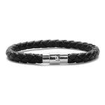 100% Genuine Braided Leather Bracelet