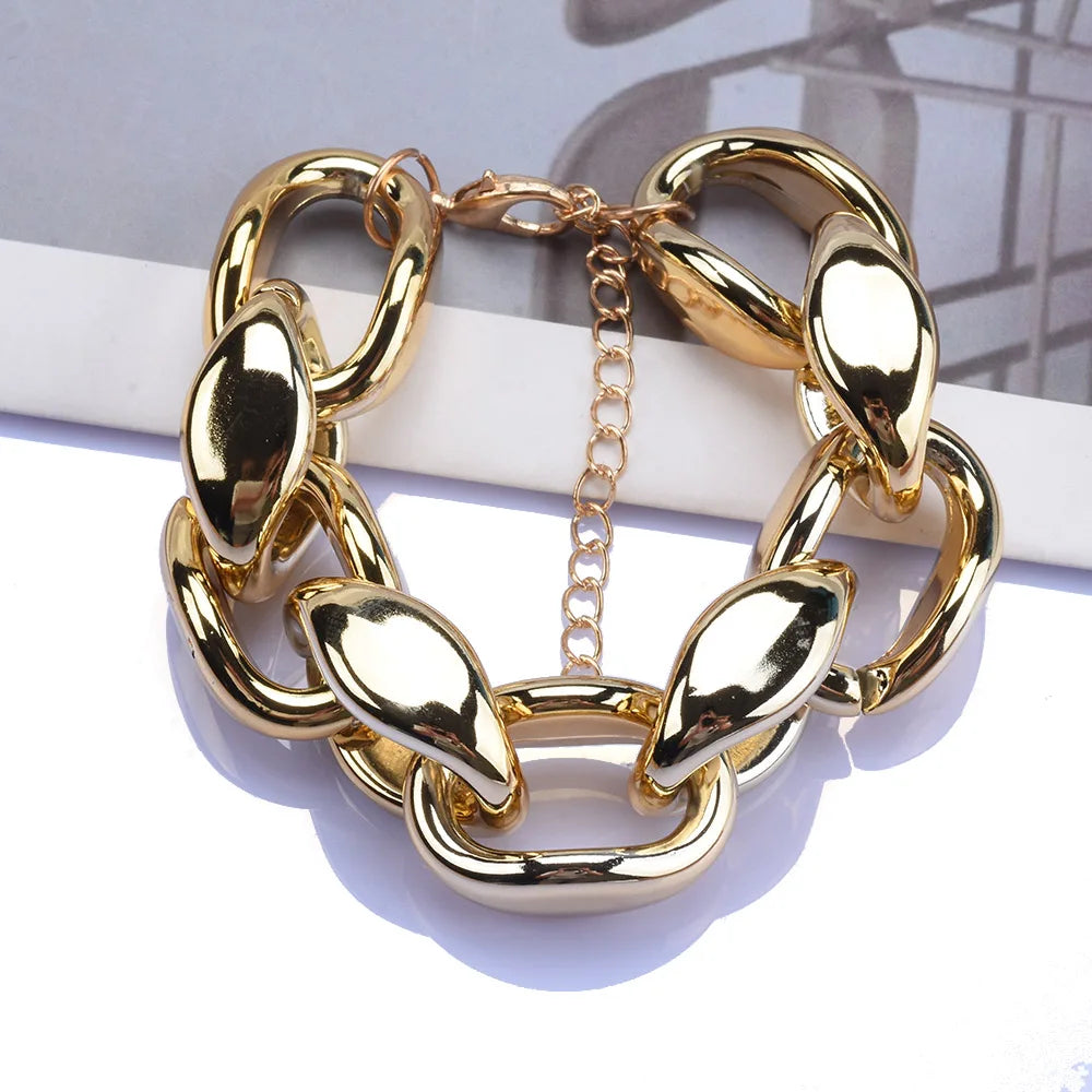 Vintage Gold ZA Chain Bracelet