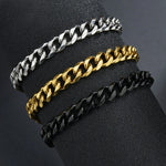 High Quality Curb Cuban Link Chain Bracelet