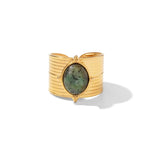 Trendy Stone Layered Ring