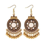 Geometric Tassels Dangle Earring