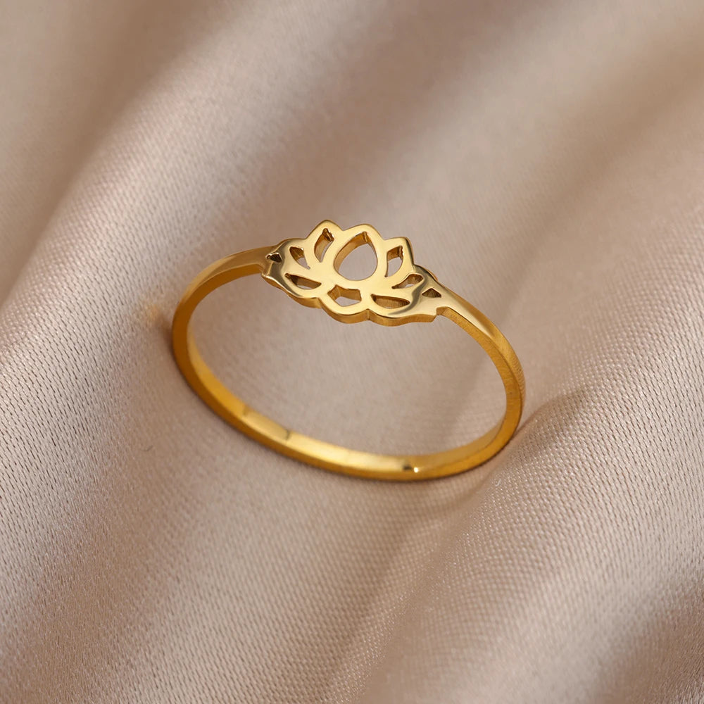 Lotus Flower Ring