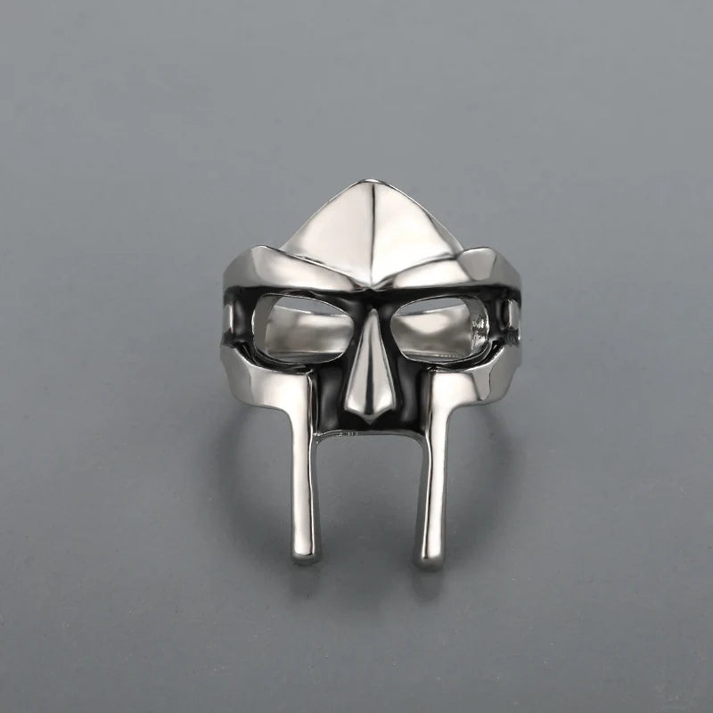 Goth Hip Hop Mask Ring