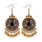 Geometric Tassels Dangle Earring