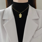 Hello Kitty Diamond Pendant Necklace